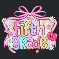 Fifth Grade Coquette Apple 89-049 - Adult Softstyle ® T Shirt Design