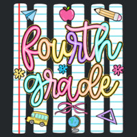 Fourth Grade Paper 89-053 - Adult Softstyle ® T Shirt Design
