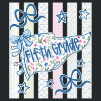 Fifth Grade Pennant 89-067 - Youth Heavy Cotton 100% Cotton T Shirt Design