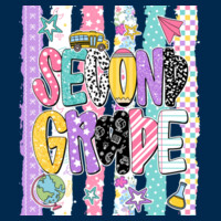 Second Grade Preppy 89-063 - Adult Cooling Performance Long Sleeve Tee Design