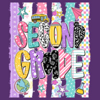 Second Grade Preppy 89-063 - Adult Softstyle ® T Shirt Design