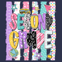 Second Grade Preppy 89-063 - Youth Heavy Cotton 100% Cotton T Shirt Design