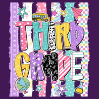 Third Grade Preppy 89-064 - Youth Cooling Performance Short Sleeve Tee Design