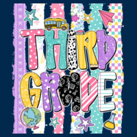 Third Grade Preppy 89-064 - Adult Cooling Performance Short Sleeve Tee Design