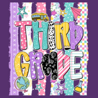 Third Grade Preppy 89-064 - Heavy Blend Crewneck Sweatshirt Design