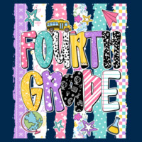 Fourth Grade Preppy 89-065 - Adult Cooling Performance Long Sleeve Tee Design