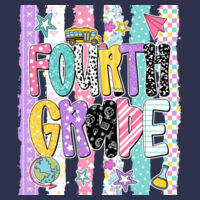 Fourth Grade Preppy 89-065 - Adult Softstyle ® T Shirt Design