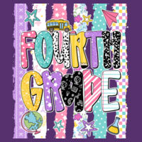 Fourth Grade Preppy 89-065 - Heavy Blend Crewneck Sweatshirt Design