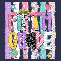 Fifth Grade Preppy 89-066 - Youth Heavy Cotton 100% Cotton T Shirt Design