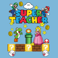 Super Teacher 99-159 - Adult Softstyle ® T Shirt Design