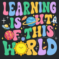 Learning is out of this world 99-161 - Adult Softstyle ® T Shirt Design