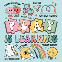 Play is Learning 99-163 - Adult Cooling Performance Short Sleeve Tee Design