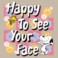 Happy to see your face 99-167 - Heavy Blend Crewneck Sweatshirt Design