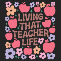 Living That Teacher Life 99-169 - Adult Cooling Performance Short Sleeve Tee Design