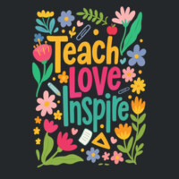 Teach • Love • Inspire 99-170 - Heavy Blend Crewneck Sweatshirt Design