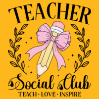 Teacher Social Club 99-171 - Heavy Blend Crewneck Sweatshirt Design