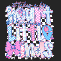 It Takes a Big Heart to Shape Little Minds 99-174 - Adult Cooling Performance Long Sleeve Tee Design