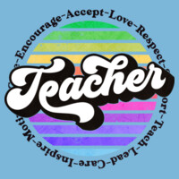 Teacher Circle 99-175 - Adult Softstyle ® T Shirt Design