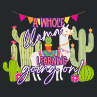A Whole Llama Learning Going On! 99-176 - Heavy Blend Crewneck Sweatshirt Design