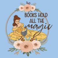 Books Hold All the Magic 99-178 - Heavy Blend Crewneck Sweatshirt Design