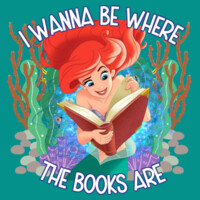 I Wanna Be Where the Books Are 99-181 - Adult Softstyle ® T Shirt Design