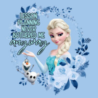 Lesson Planning Never Bothered Me Anyway 99-183 - Heavy Blend Crewneck Sweatshirt Design