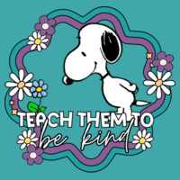 Teach Them to Be Kind 99-189 - Adult Cooling Performance Short Sleeve Tee Design