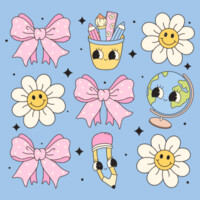 Teacher Cute Items 99-195 - Heavy Blend Crewneck Sweatshirt Design