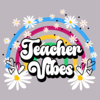 Teacher Vibes 99-198 - Adult Cooling Performance Short Sleeve Tee Design