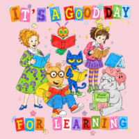 It's a Good Day for Learning 99-276 - Heavy Blend Crewneck Sweatshirt Design