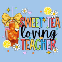 Sweet Tea Loving Teacher 99-225 - Heavy Blend Crewneck Sweatshirt Design