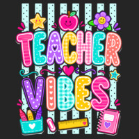Teacher Vibes  99-227 - Adult Cooling Performance Long Sleeve Tee Design
