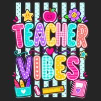Teacher Vibes  99-227 - Adult Cooling Performance Short Sleeve Tee Design