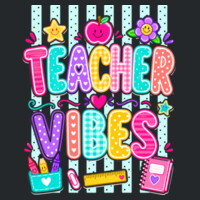 Teacher Vibes  99-227 - Adult Softstyle ® T Shirt Design