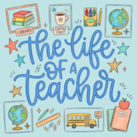  The Life of a Teacher 99-237 - Adult Cooling Performance Long Sleeve Tee Design