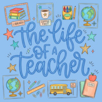  The Life of a Teacher 99-237 - Adult Cooling Performance Short Sleeve Tee Design