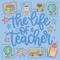  The Life of a Teacher 99-237 - Adult Softstyle ® T Shirt Design
