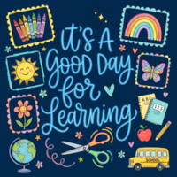  It's a Good Day for Learning 99-238 - Adult Cooling Performance Long Sleeve Tee Design