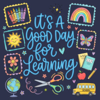  It's a Good Day for Learning 99-238 - Adult Softstyle ® T Shirt Design