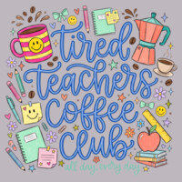Tired Teachers Coffee Club – All Day, Every Day 99-239 - Adult Cooling Performance Short Sleeve Tee Design