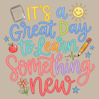 It's a Great Day to Learn Something New 99-241 - Heavy Blend Crewneck Sweatshirt Design