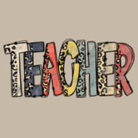 Teacher Leopard 99-246 - Adult Softstyle ® T Shirt Design