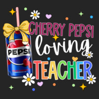 Cherry Pepsi Loving Teacher 99-248 - Adult Cooling Performance Short Sleeve Tee Design