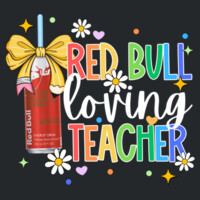 Red Bull Loving Teacher 99-251 - Heavy Blend Crewneck Sweatshirt Design