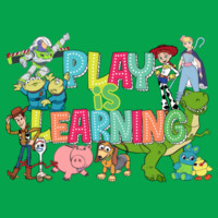 Play Is Learning 99-257 - Heavy Blend Crewneck Sweatshirt Design