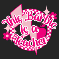 This Barbie Is a Teacher 99-261 - Adult Cooling Performance Short Sleeve Tee Design