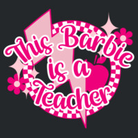 This Barbie Is a Teacher 99-261 - Heavy Blend Crewneck Sweatshirt Design