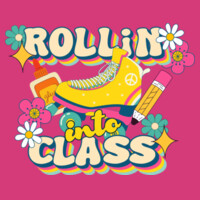 Rollin' Into Class 99-264 - Adult Softstyle ® T Shirt Design