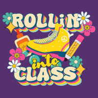 Rollin' Into Class 99-264 - Heavy Blend Crewneck Sweatshirt Design