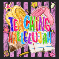 Teaching Hallelujah 99-278 - Adult Cooling Performance Long Sleeve Tee Design
